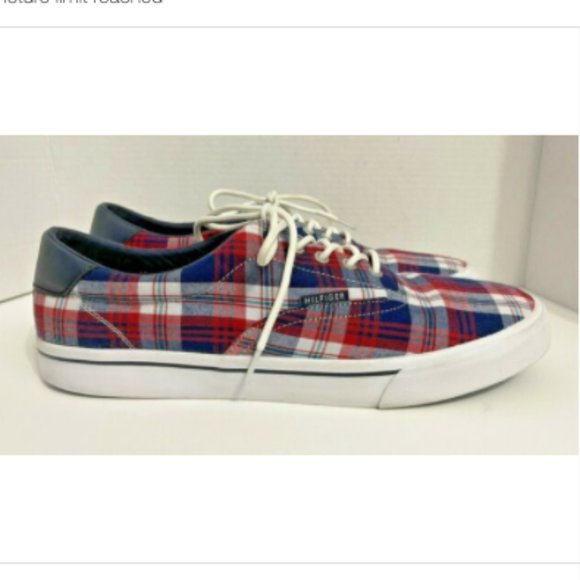 Tommy Hilfiger Men\'s Phero3 Sneaker - Plaid RWB main image 8